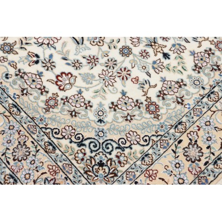 Tappeto Nain 9La Persia bianco azzurro 130x220