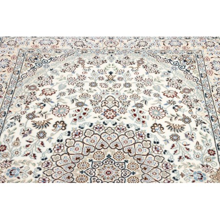 Tappeto Nain 9La Persia bianco azzurro 130x220