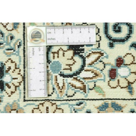 Tappeto Nain 9La Persia bianco azzurro 130x220