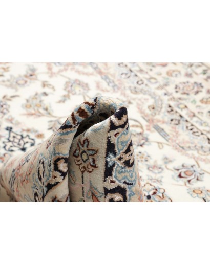 Tappeto Nain 9La Persia bianco grigio 145x225