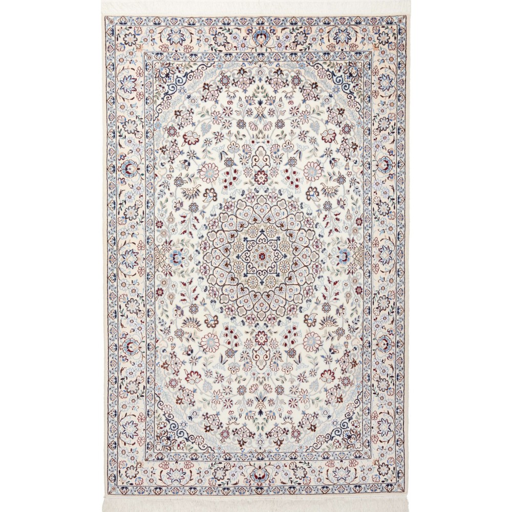 Tappeto Nain 9La Persia bianco 135x210