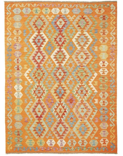 Tappeto Kilim Afghanistan marrone 151x203