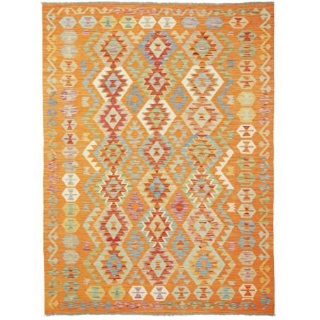 Tappeto Kilim Afghanistan marrone 151x203