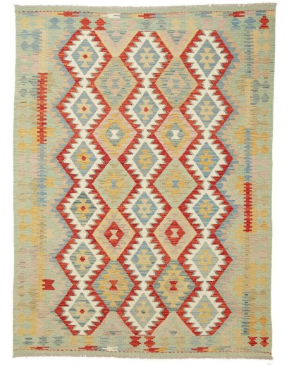 Tappeto Kilim Afghanistan marrone 149x201