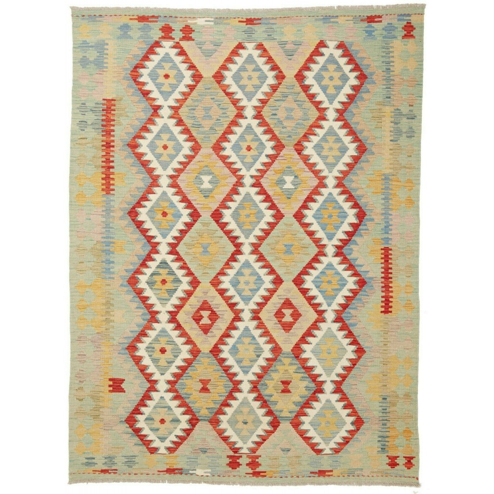Tappeto Kilim Afghanistan marrone 149x201
