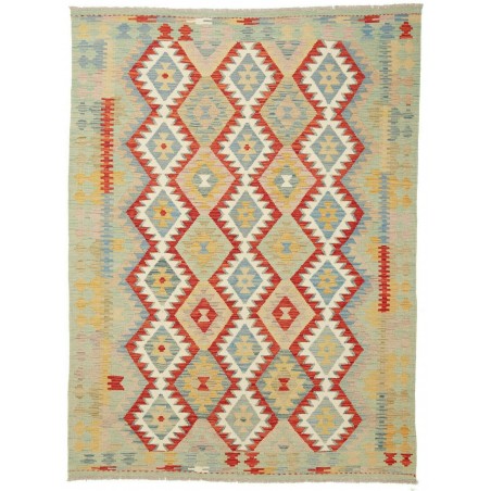 Tappeto Kilim Afghanistan marrone 149x201