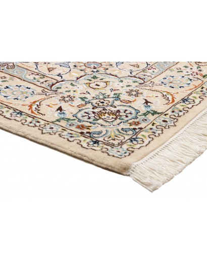 Tappeto Nain 9La Persia bianco marrone 137x215