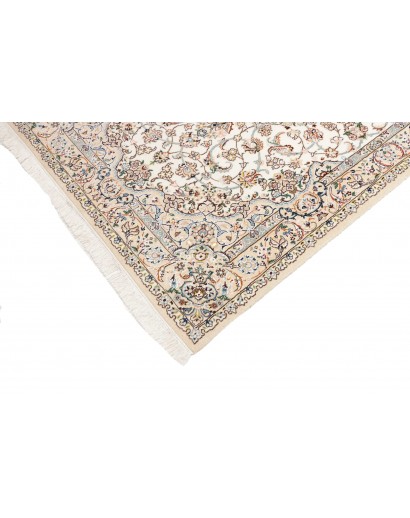 Tappeto Nain 9La Persia bianco marrone 137x215