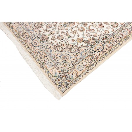 Tappeto Nain 9La Persia bianco marrone 137x215