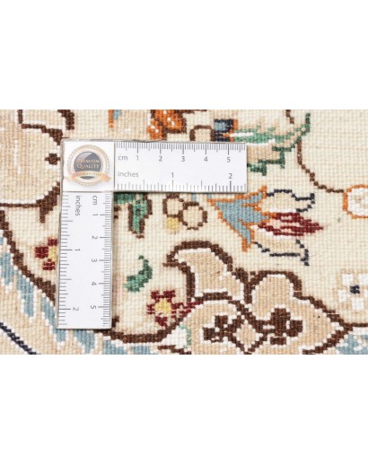 Tappeto Nain 9La Persia bianco marrone 137x215