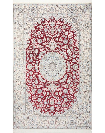 Tappeto Nain 9La Persia bianco marrone 157x250