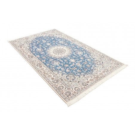 Tappeto Nain 9La Persia bianco grigio 135x227