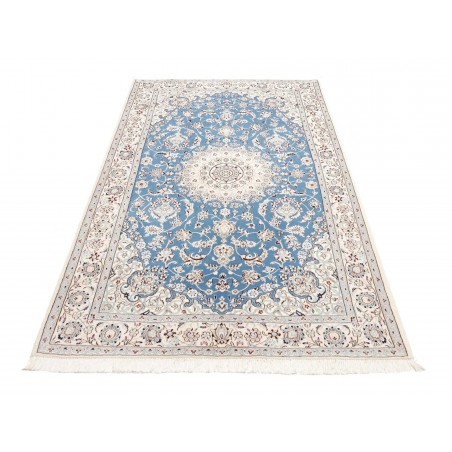 Tappeto Nain 9La Persia bianco grigio 135x227