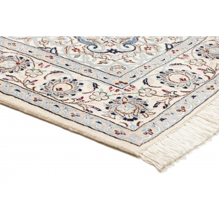 Tappeto Nain 9La Persia bianco grigio 135x227