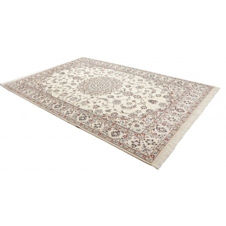 Tappeto Nain 9La Persia bianco grigio 208x312