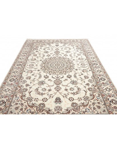 Tappeto Nain 9La Persia bianco grigio 208x312
