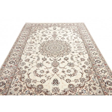 Tappeto Nain 9La Persia bianco grigio 208x312
