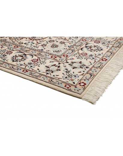 Tappeto Nain 9La Persia bianco grigio 208x312