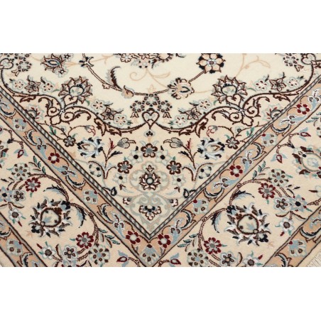 Tappeto Nain 9La Persia bianco grigio 208x312