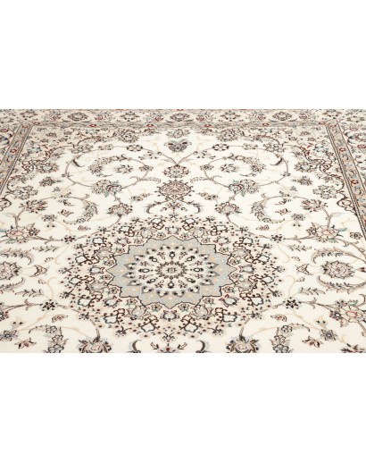 Tappeto Nain 9La Persia bianco grigio 208x312