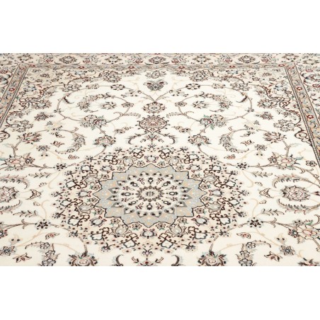 Tappeto Nain 9La Persia bianco grigio 208x312