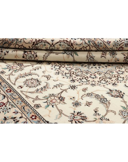 Tappeto Nain 9La Persia bianco grigio 208x312