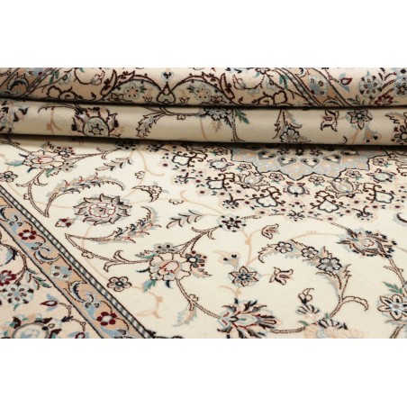 Tappeto Nain 9La Persia bianco grigio 208x312