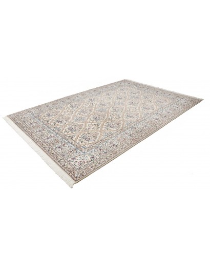 Tappeto Nain 9La Persia bianco grigio 204x302