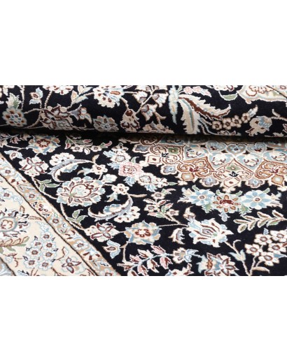 Tappeto Nain 9La Persia bianco grigio 143x247