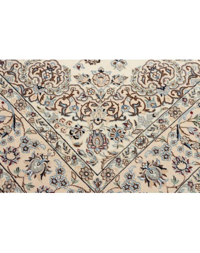 Tappeto Nain 9La Persia bianco grigio 202x302