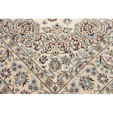 Tappeto Nain 9La Persia bianco grigio 202x302