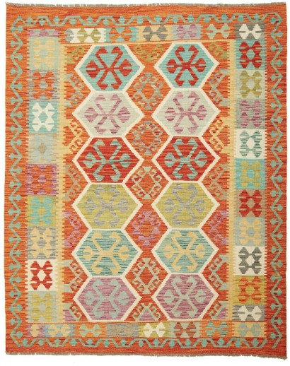 Tappeto Kilim Afghanistan marrone 155x193