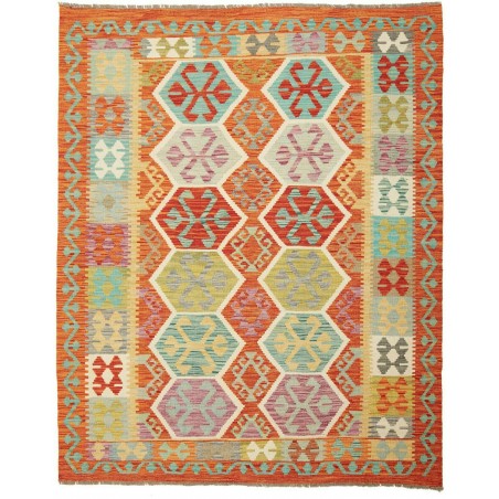Tappeto Kilim Afghanistan marrone 155x193