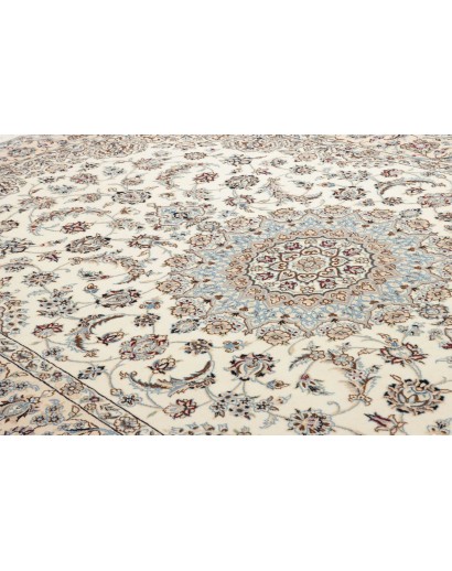 Tappeto Nain 9La Persia bianco grigio 202x302