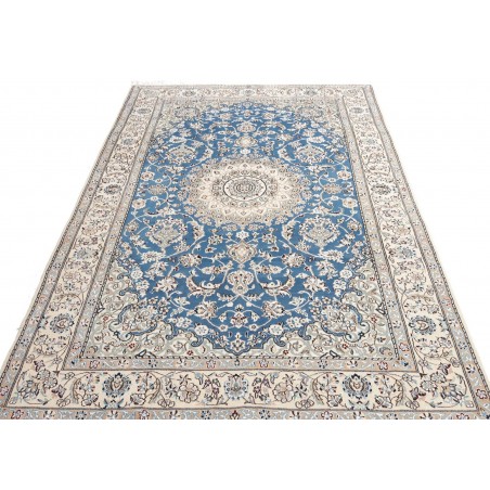 Tappeto Nain 9La Persia bianco blu 152x249