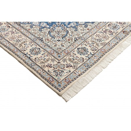 Tappeto Nain 9La Persia bianco blu 152x249