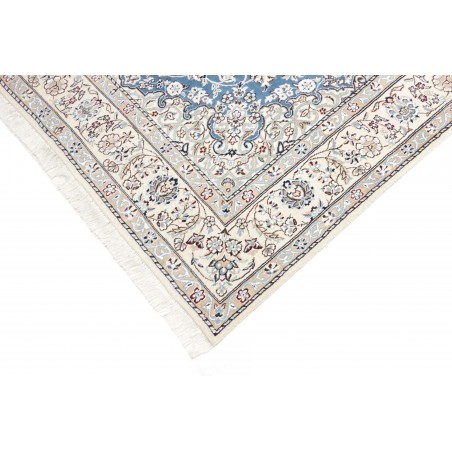 Tappeto Nain 9La Persia bianco blu 152x249
