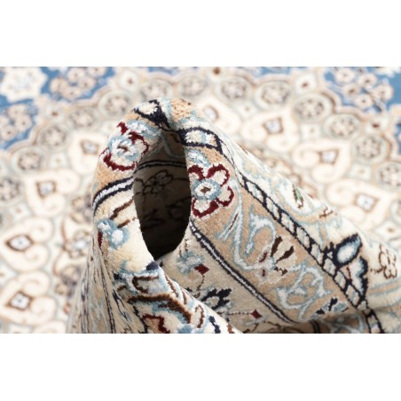 Tappeto Nain 9La Persia bianco blu 152x249