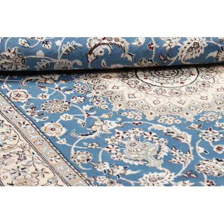 Tappeto Nain 9La Persia bianco blu 152x249