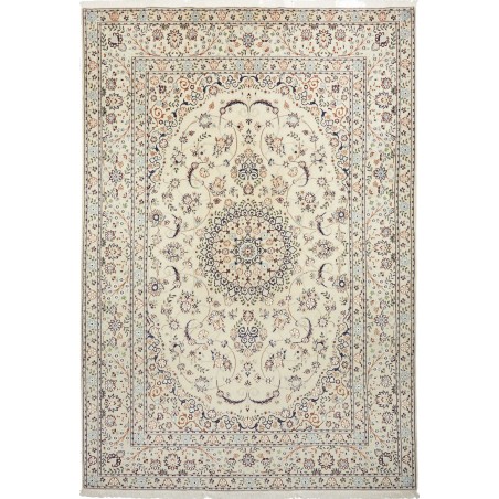 Tappeto Nain 9La Persia bianco 210x307