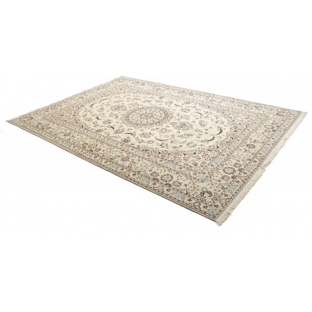 Tappeto Nain 9La Persia bianco 210x307