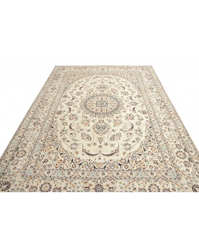 Tappeto Nain 9La Persia bianco 210x307