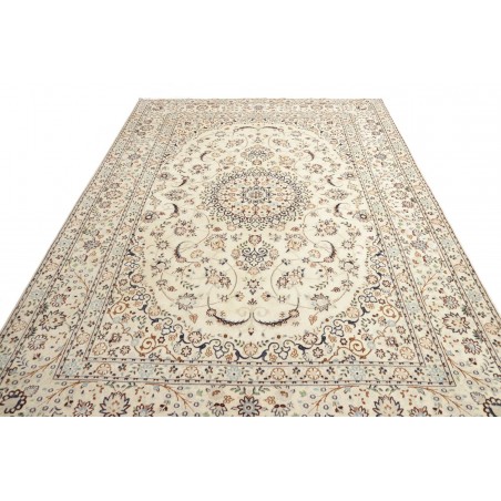 Tappeto Nain 9La Persia bianco 210x307