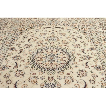 Tappeto Nain 9La Persia bianco 210x307