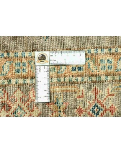 Tappeto Kazak Fine Pakistan azzurro bianco 85x257