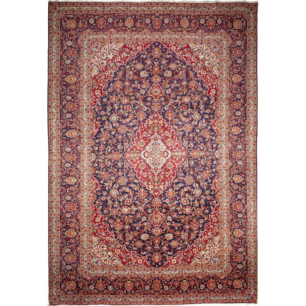 Tappeto Ardakan Persia marrone giallo 300x428