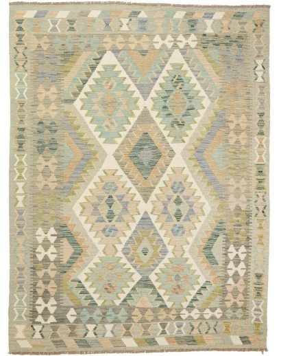 Tappeto Kilim Afghanistan marrone 149x199
