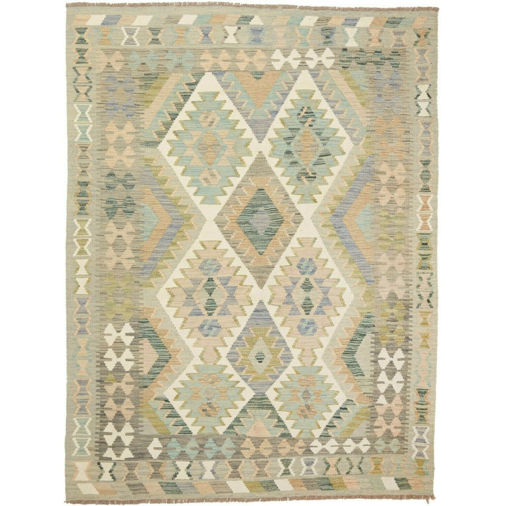 Tappeto Kilim Afghanistan marrone 149x199