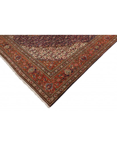 Tappeto Tabriz Persia marrone 300x390