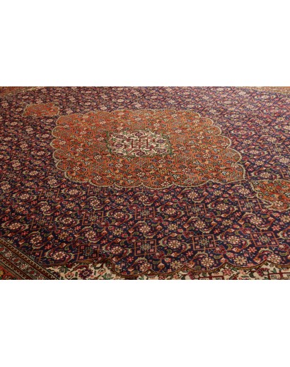 Tappeto Tabriz Persia marrone 300x390